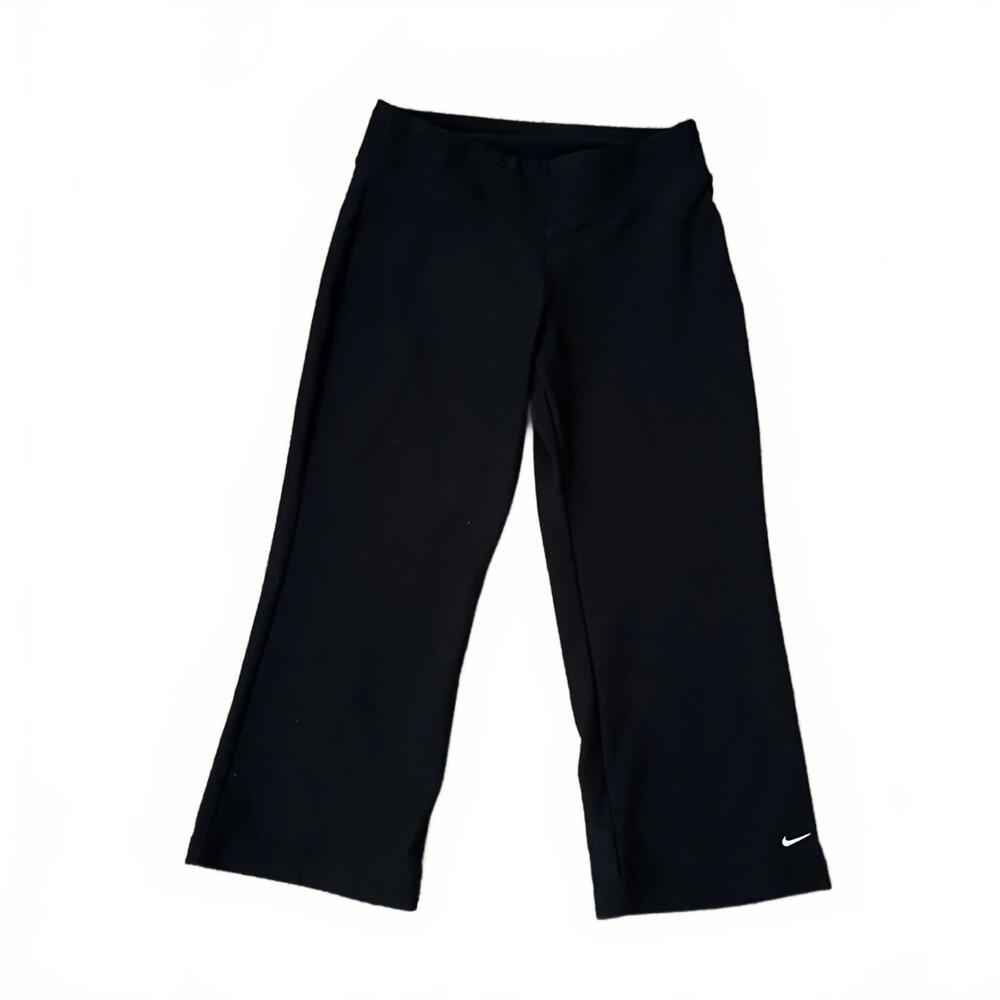 Nike, XS, Black, Dri-FIT Wide Leg Gaucho Capris